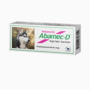 Abamec-D tablets for dog tick mange and worm treatment Sri Lanka