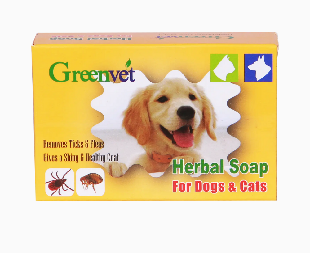 GreenVet Herbal Soap for dogs and cats with Citronella and Margosa oil Sri Lanka