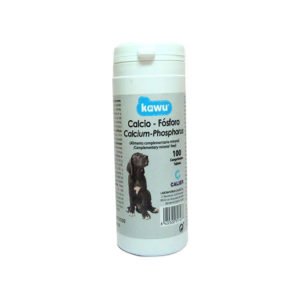 Kawu Calcium Phosphorus 100 tablets bottle for puppy growth Sri Lanka