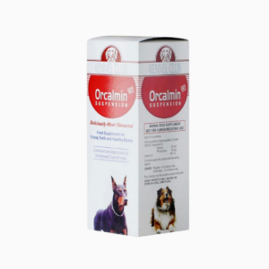 Orcalmin Meat Flavoured Suspension 200ml calcium syrup for dogs Sri Lanka