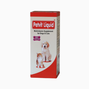 Petvit Liquid Multivitamin 200ml meat flavored supplement for dogs and cats Sri Lanka