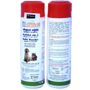 Bayer Bolfo Powder 75g bottle for dog and cat tick and flea protection Sri Lanka